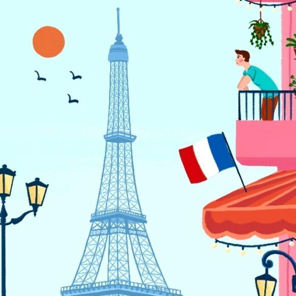 Whimsical Paris 🇫🇷 Print - Picture 2 of 4